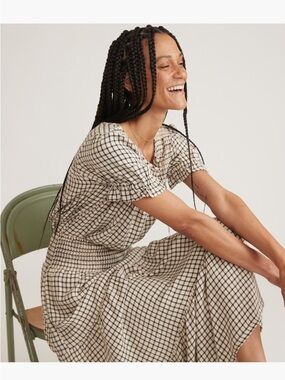 Marine Layer Elena smocked top